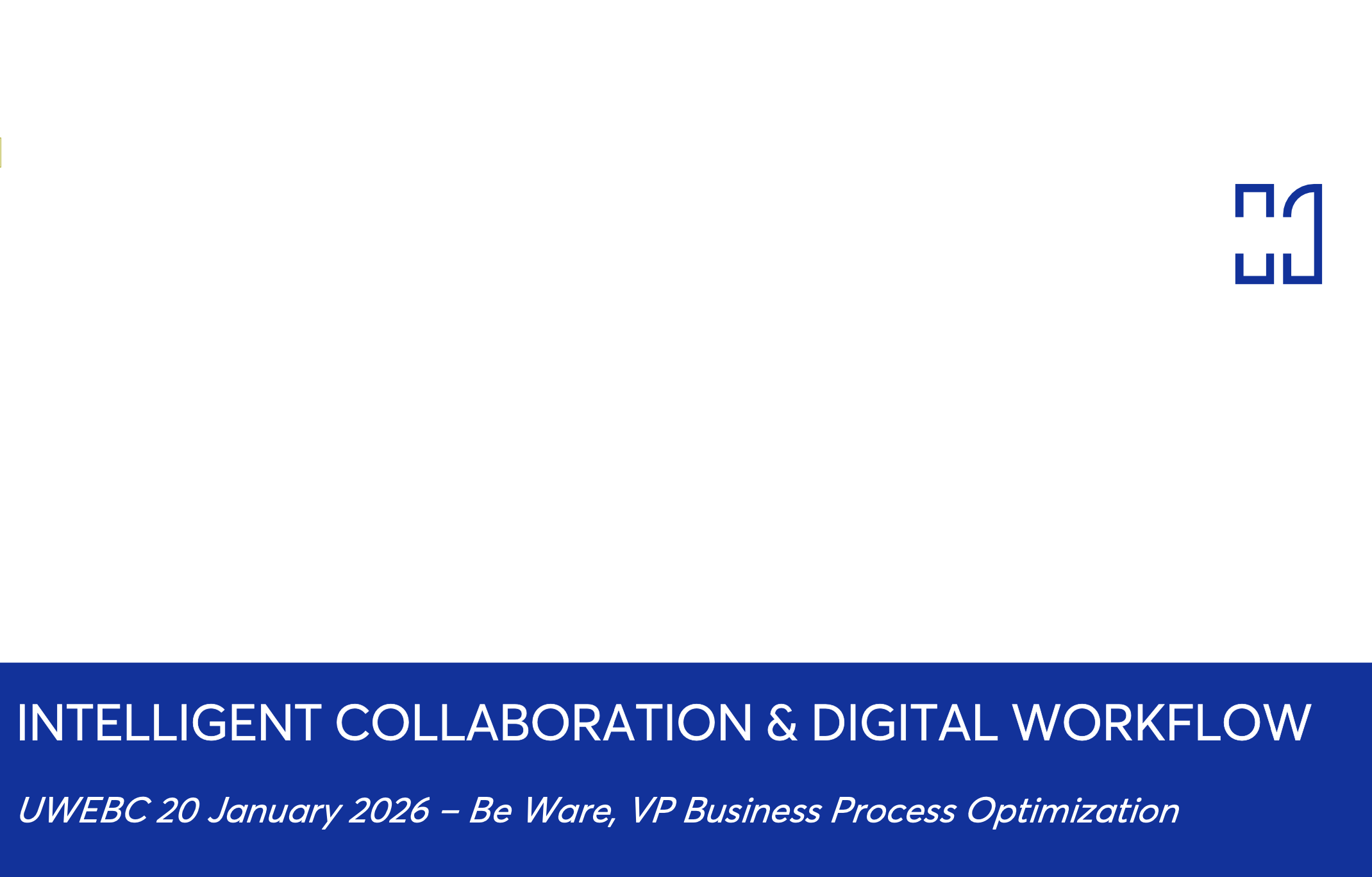 4. Husco Presentation Slides: Intelligent Collaboration and Digital Workflow thumbnail